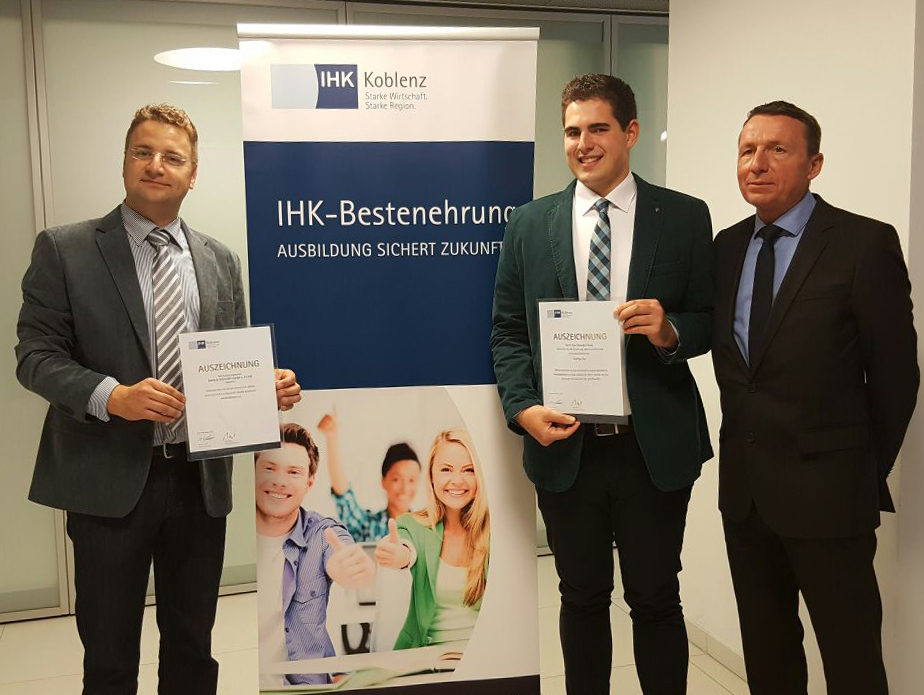 Auszeichnung für Goerg & Schneider – IHK-Bestenehrung 2016 – BKRI