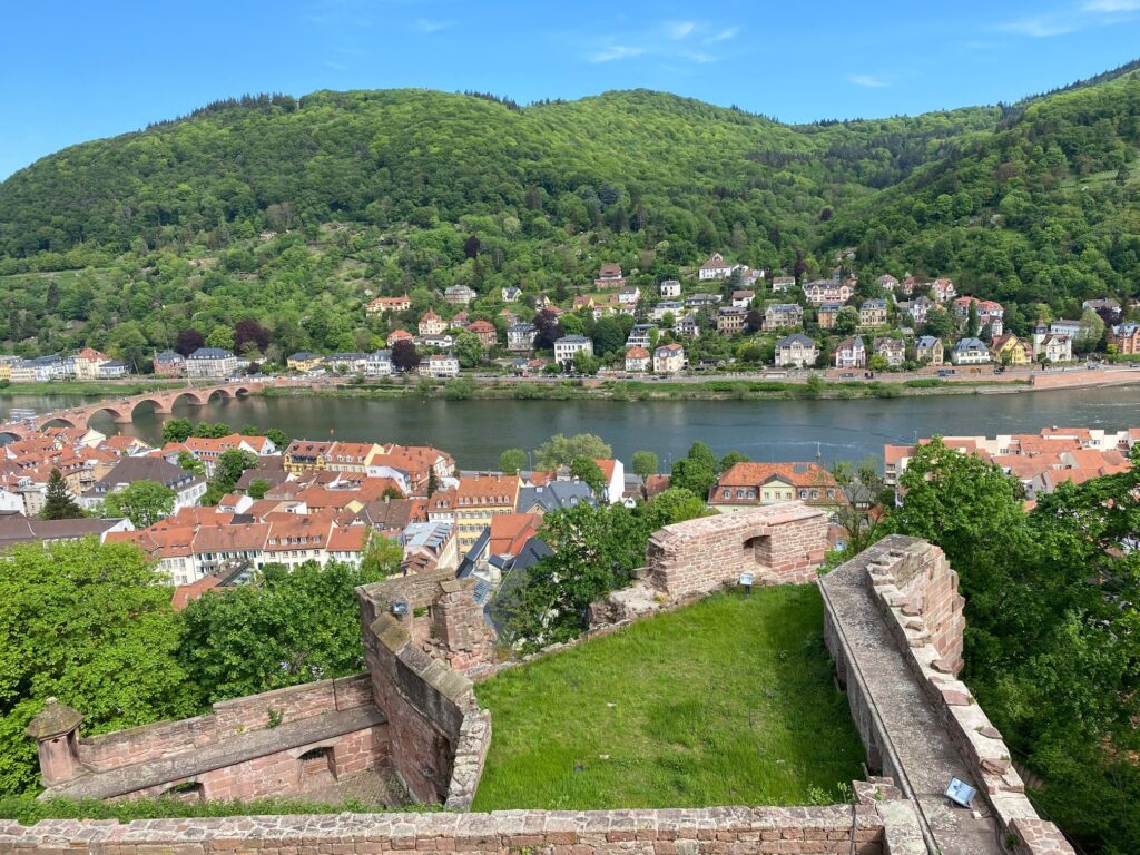 Blick auf Heidelberg