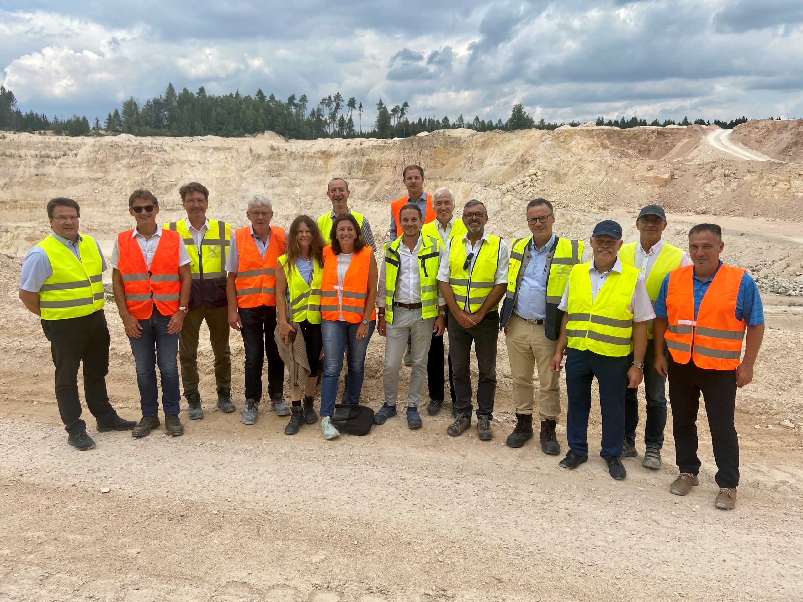 Gruppenfoto BKRI TA WA 22.07.2022 Saarfeldspatwerke